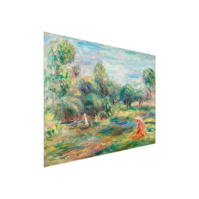 Konststilar Auguste Renoir - Landscape At Cagnes