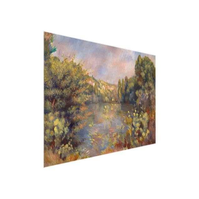 Konststilar Auguste Renoir - Lakeside Landscape