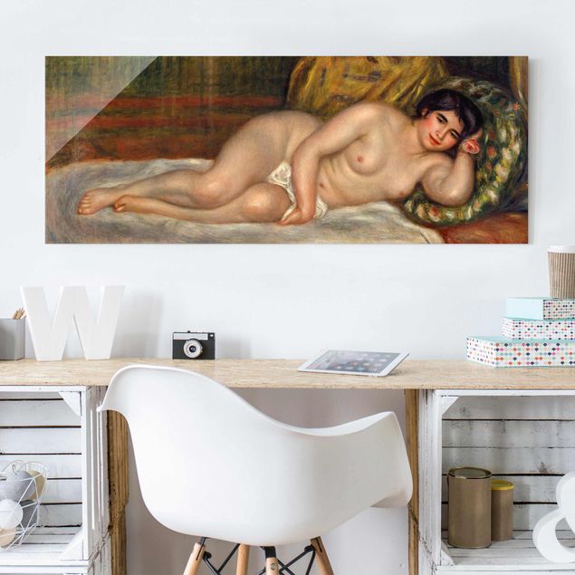Konststilar Impressionism Auguste Renoir - Nude Lying, The Source