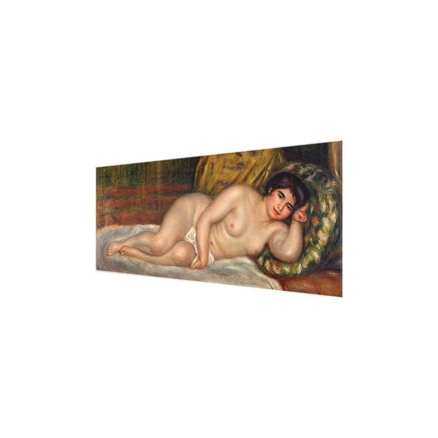 Tavlor naken och erotik Auguste Renoir - Nude Lying, The Source