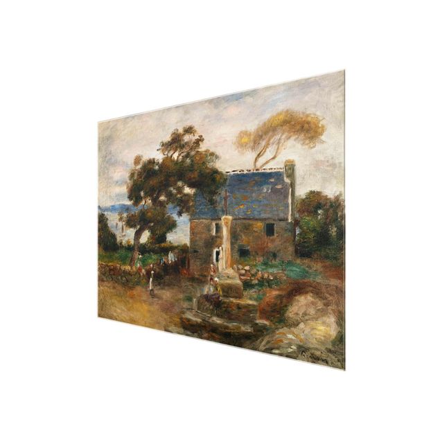 Tavlor modernt Auguste Renoir - Treboul Near Douardenez, Brittany