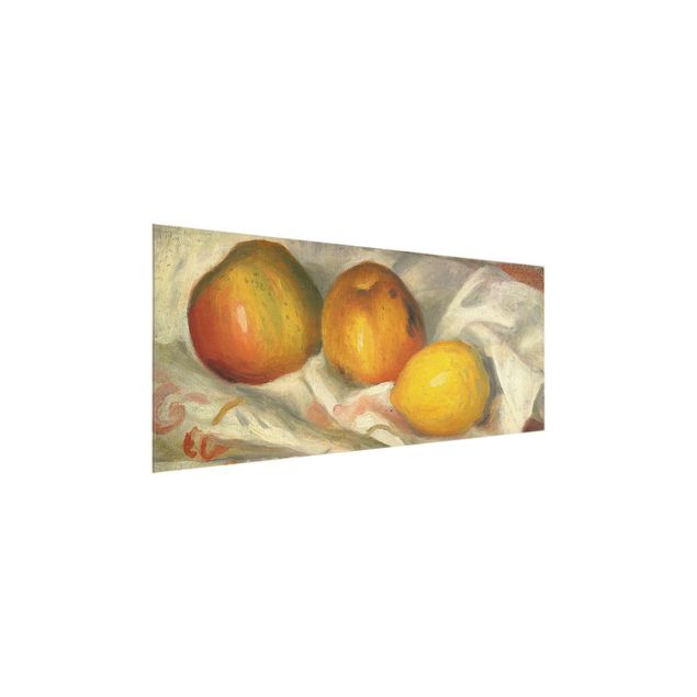 Konststilar Auguste Renoir - Two Apples And A Lemon