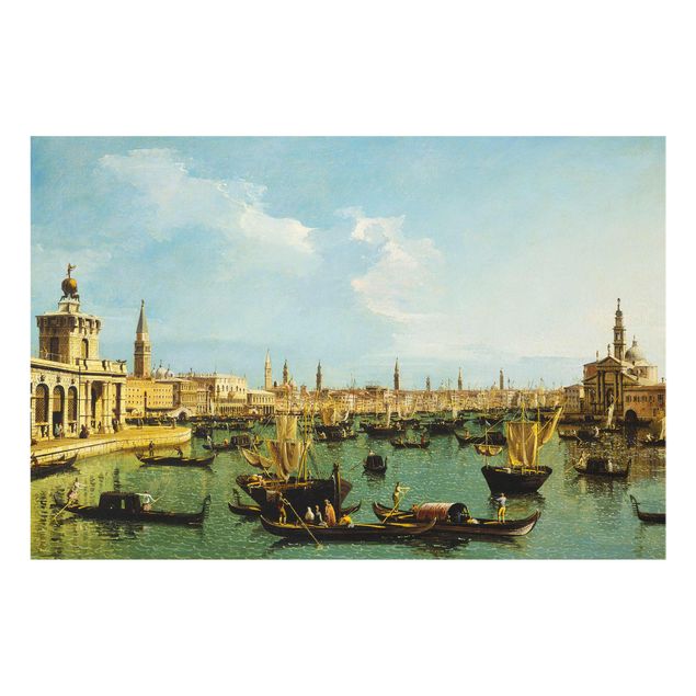 Konstutskrifter Bernardo Bellotto - Bacino di San Marco, Venedig