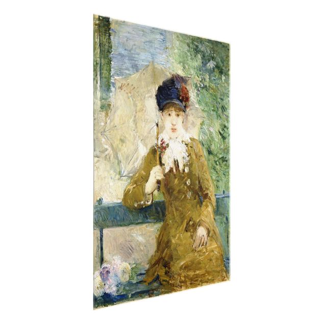 Tavlor konstutskrifter Berthe Morisot - Lady with Parasol