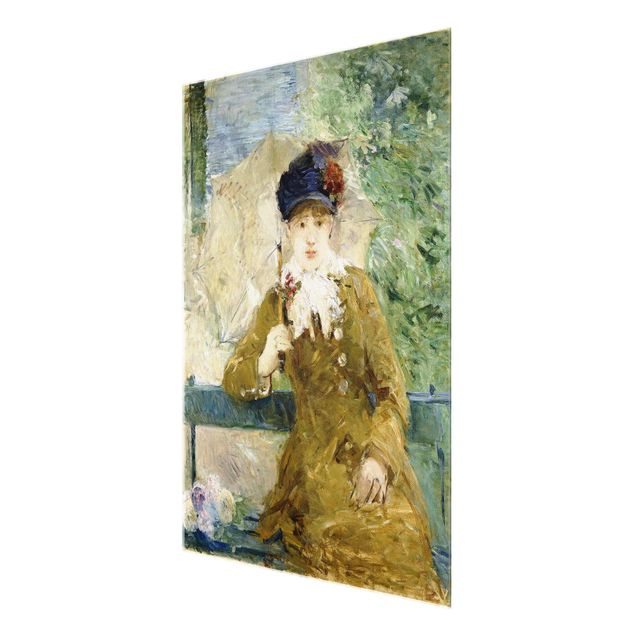 Tavlor modernt Berthe Morisot - Lady with Parasol