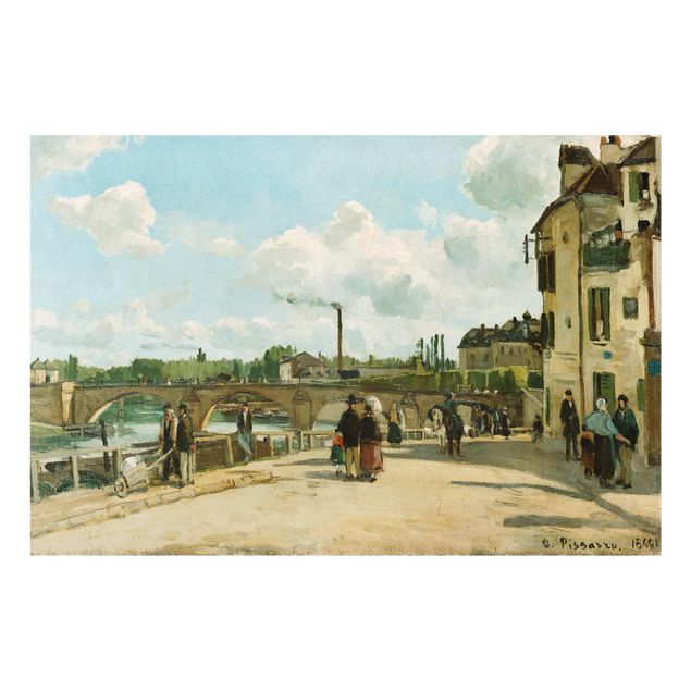 Konststilar Romantik Camille Pissarro - View Of Pontoise