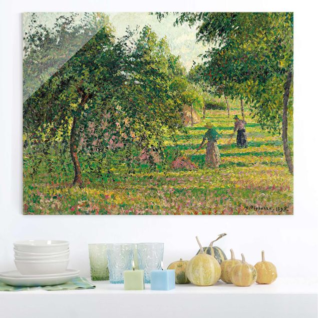 Kök dekoration Camille Pissarro - Apple Trees And Tedders, Eragny