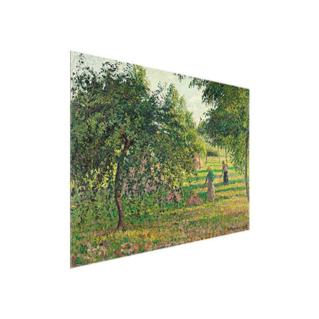 Konststilar Post Impressionism Camille Pissarro - Apple Trees And Tedders, Eragny