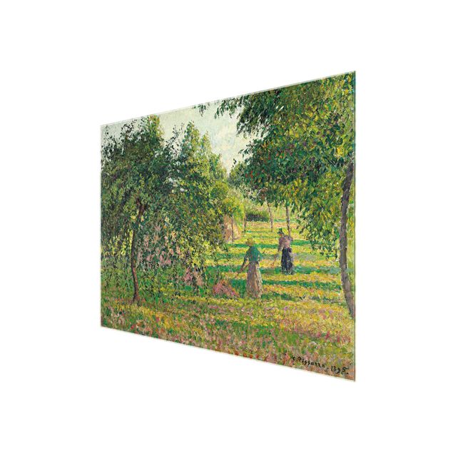 Konstutskrifter Camille Pissarro - Apple Trees And Tedders, Eragny