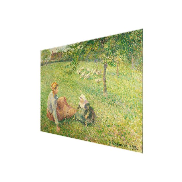 Konstutskrifter Camille Pissarro - The Geese Pasture