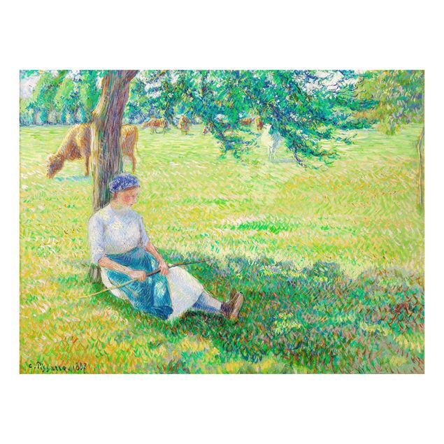 Konststilar Romantik Camille Pissarro - Cowgirl, Eragny