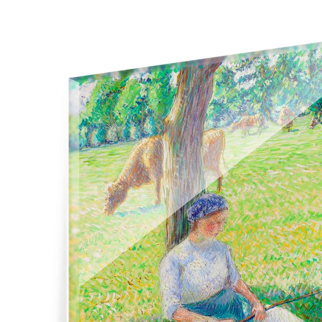 Konststilar Camille Pissarro - Cowgirl, Eragny