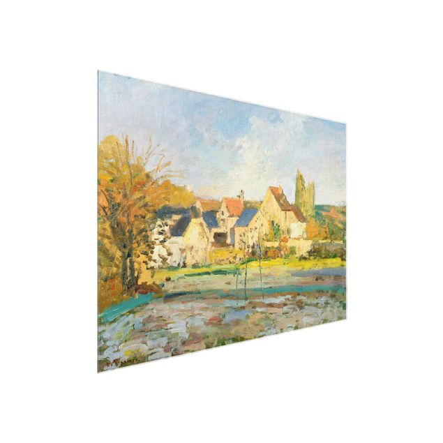 Konststilar Post Impressionism Camille Pissarro - Landscape Near Pontoise