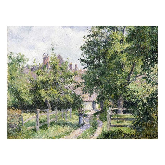 Konststilar Romantik Camille Pissarro - Saint-Martin Near Gisors