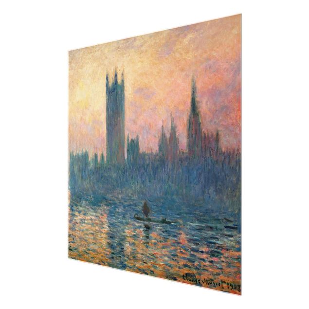 Konststilar Claude Monet - London Sunset
