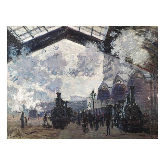 Konststilar Claude Monet - Gare Saint Lazare