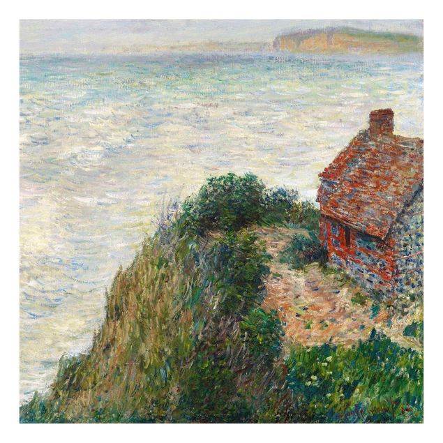 Konststilar Claude Monet - Fisherman's house at Petit Ailly