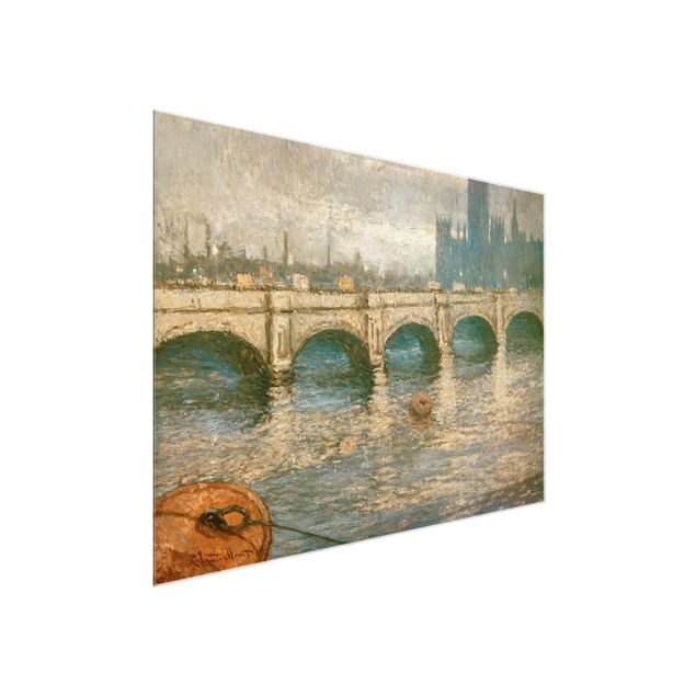 Tavlor London Claude Monet - Thames Bridge And Parliament Building In London