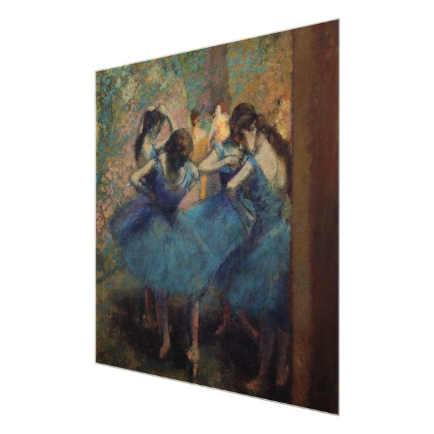 Tavlor konstutskrifter Edgar Degas - Blue Dancers