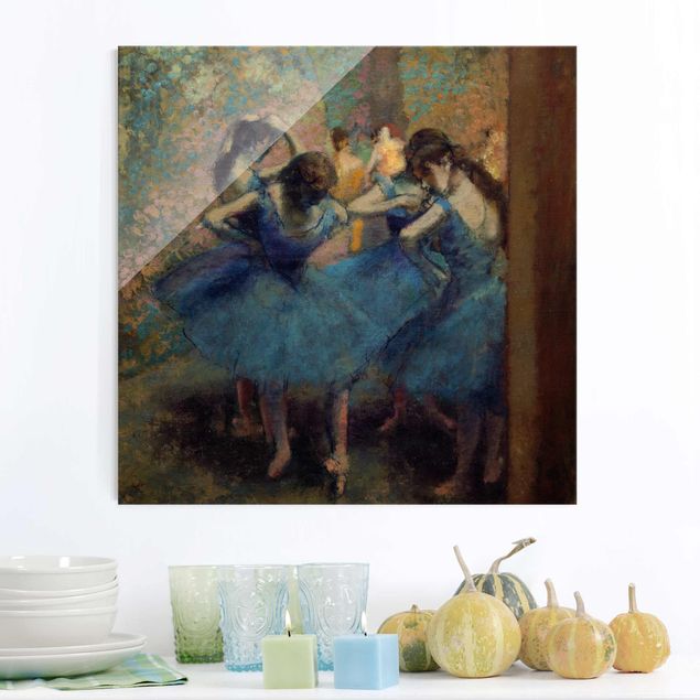 Tavlor ballerina Edgar Degas - Blue Dancers