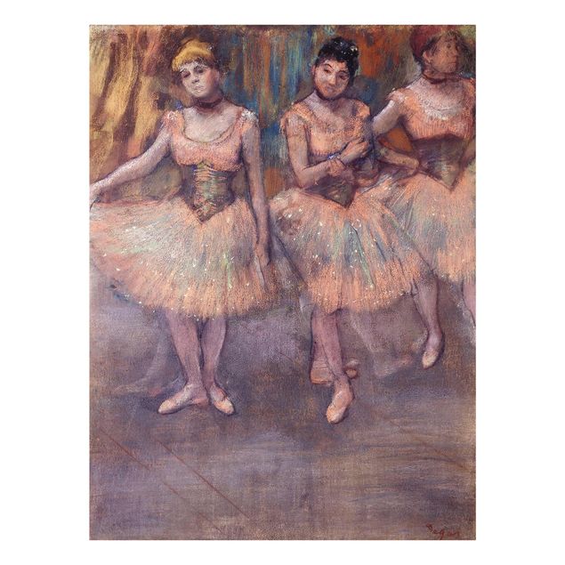 Konststilar Edgar Degas - Three Dancers before Exercise