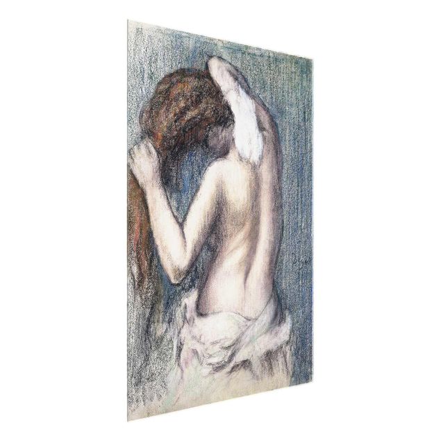 Konststilar Edgar Degas - Woman Wiping