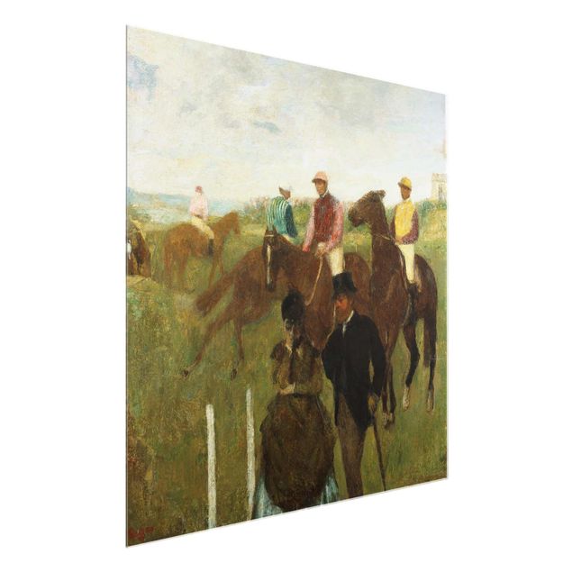 Konststilar Edgar Degas - Jockeys On Race Track