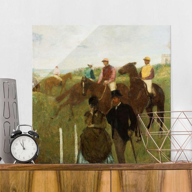 Kök dekoration Edgar Degas - Jockeys On Race Track