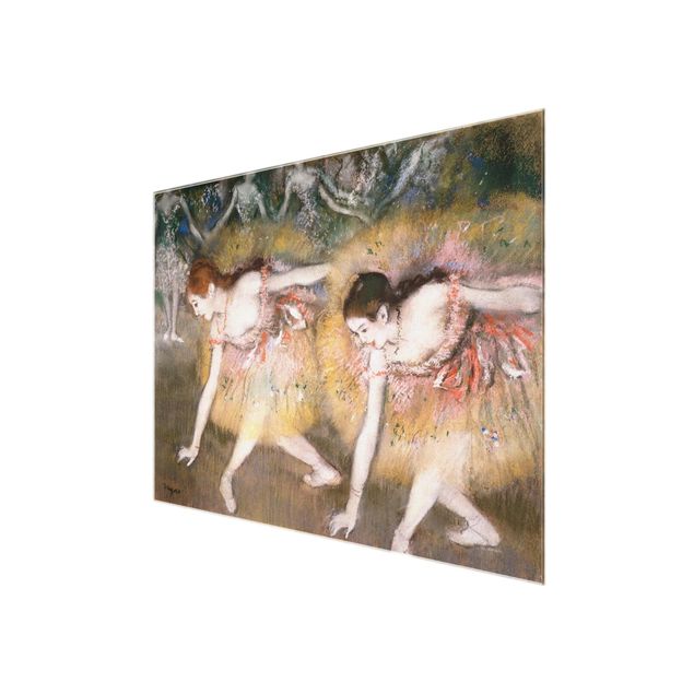 Tavlor konstutskrifter Edgar Degas - Dancers Bending Down