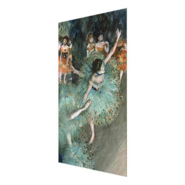 Tavlor konstutskrifter Edgar Degas - Dancers in Green