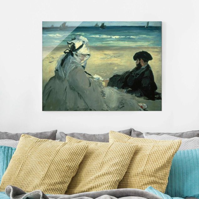 Konststilar Impressionism Edouard Manet - On The Beach