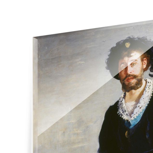 Tavlor modernt Edouard Manet - Jean-Baptiste Faure in the Role of Hamlet