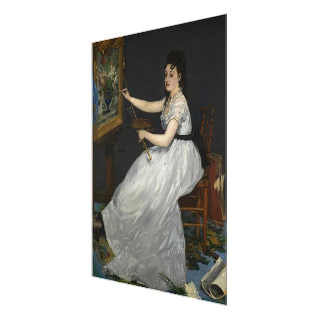 Tavlor porträtt Edouard Manet - Eva Gonzalès