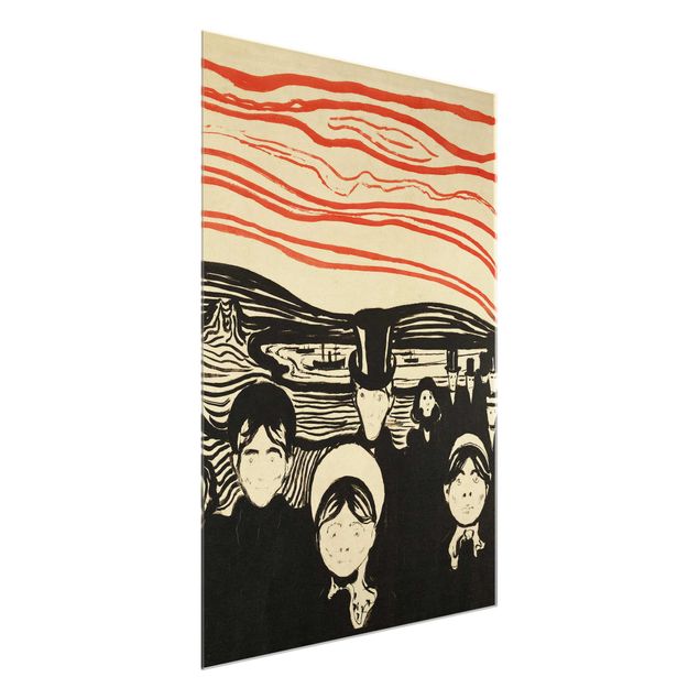 Konstutskrifter Edvard Munch - Anxiety