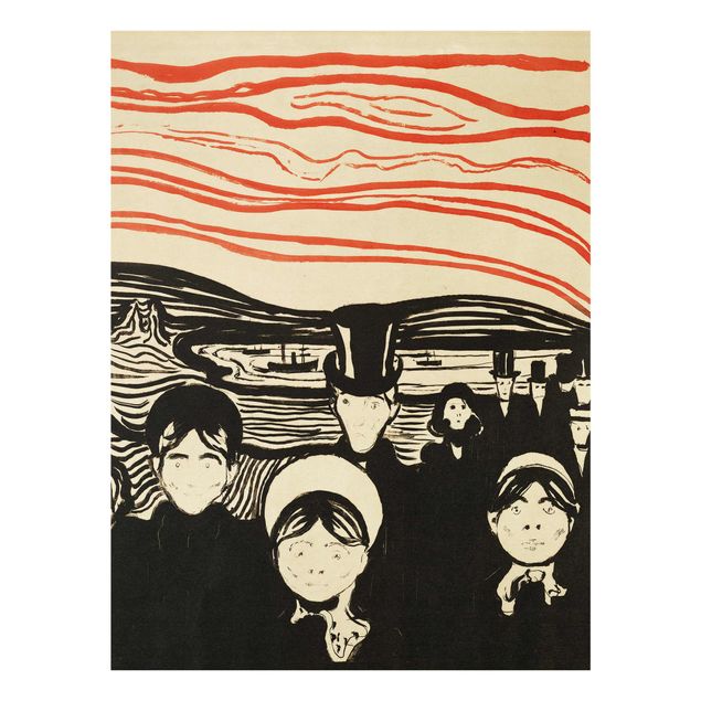 Konststilar Edvard Munch - Anxiety