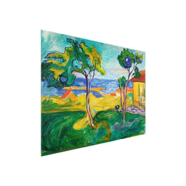 Konstutskrifter Edvard Munch - The Garden In Åsgårdstrand
