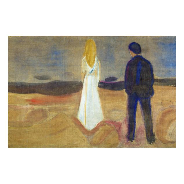 Konststilar Edvard Munch - Two humans. The Lonely (Reinhardt-Fries)
