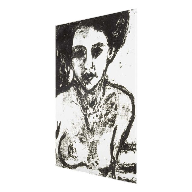 Tavlor porträtt Ernst Ludwig Kirchner - Artist's Child