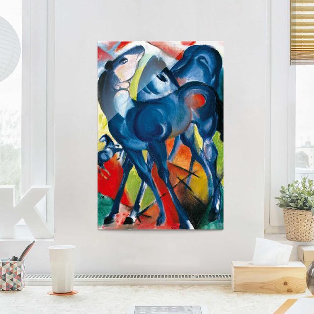 Kök dekoration Franz Marc - The Blue Foals