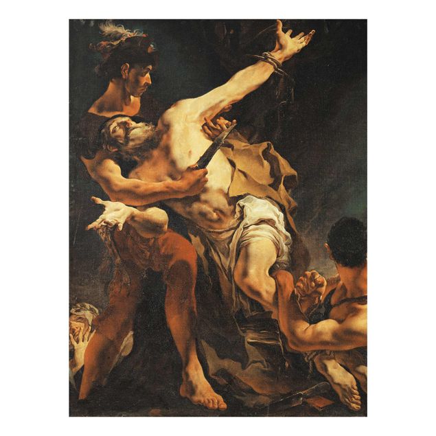 Tavlor porträtt Giovanni Battista Tiepolo - The Martyrdom of St. Bartholomew