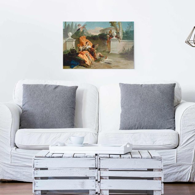 Konststilar Giovanni Battista Tiepolo - Rinaldo and Armida