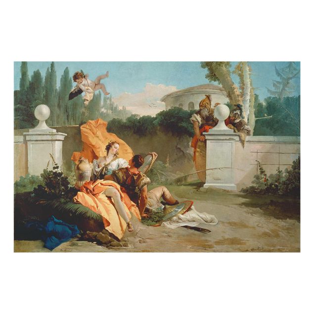 Tavlor konstutskrifter Giovanni Battista Tiepolo - Rinaldo and Armida