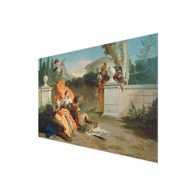 Tavlor porträtt Giovanni Battista Tiepolo - Rinaldo and Armida