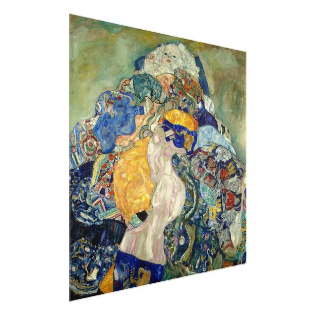 Konststilar Gustav Klimt - Baby (cradle)