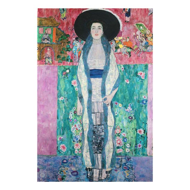 Tavlor konstutskrifter Gustav Klimt - Portrait Adele Bloch-Bauer II