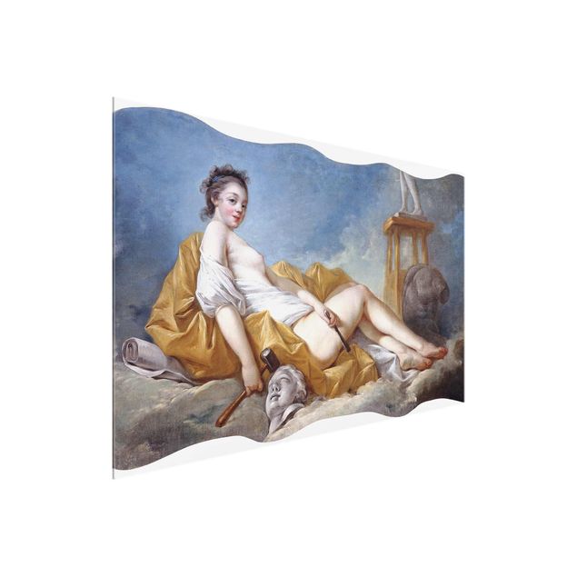 Tavlor konstutskrifter Jean Honoré Fragonard - Personification of Painting