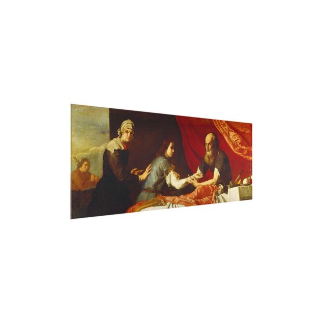 Tavlor barock Jusepe De Ribera - Isaac Blessing Jacob