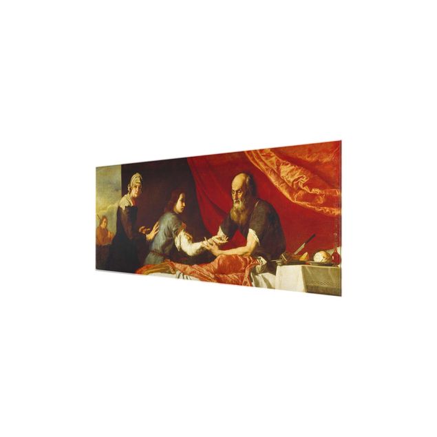 Tavlor porträtt Jusepe De Ribera - Isaac Blessing Jacob