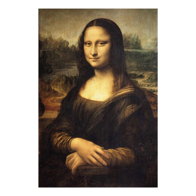 Tavlor konstutskrifter Leonardo da Vinci - Mona Lisa