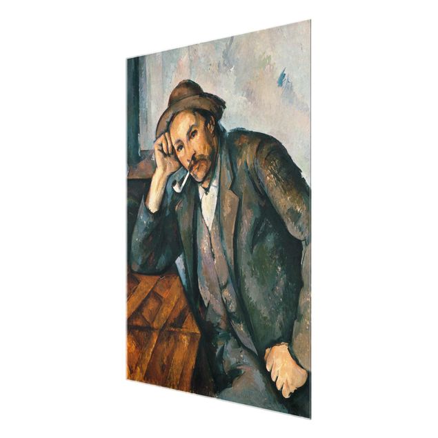 Tavlor konstutskrifter Paul Cézanne - The Pipe Smoker